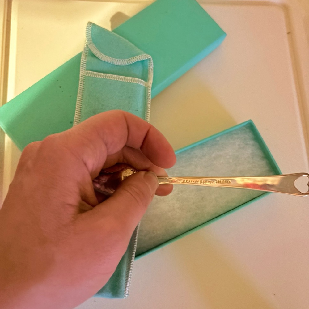 Tiffany & Company Silver Heart Spoon